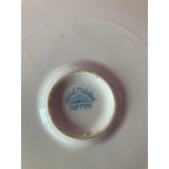 Nippon Antique Plate with Gold Trim - Picture 5 of 6